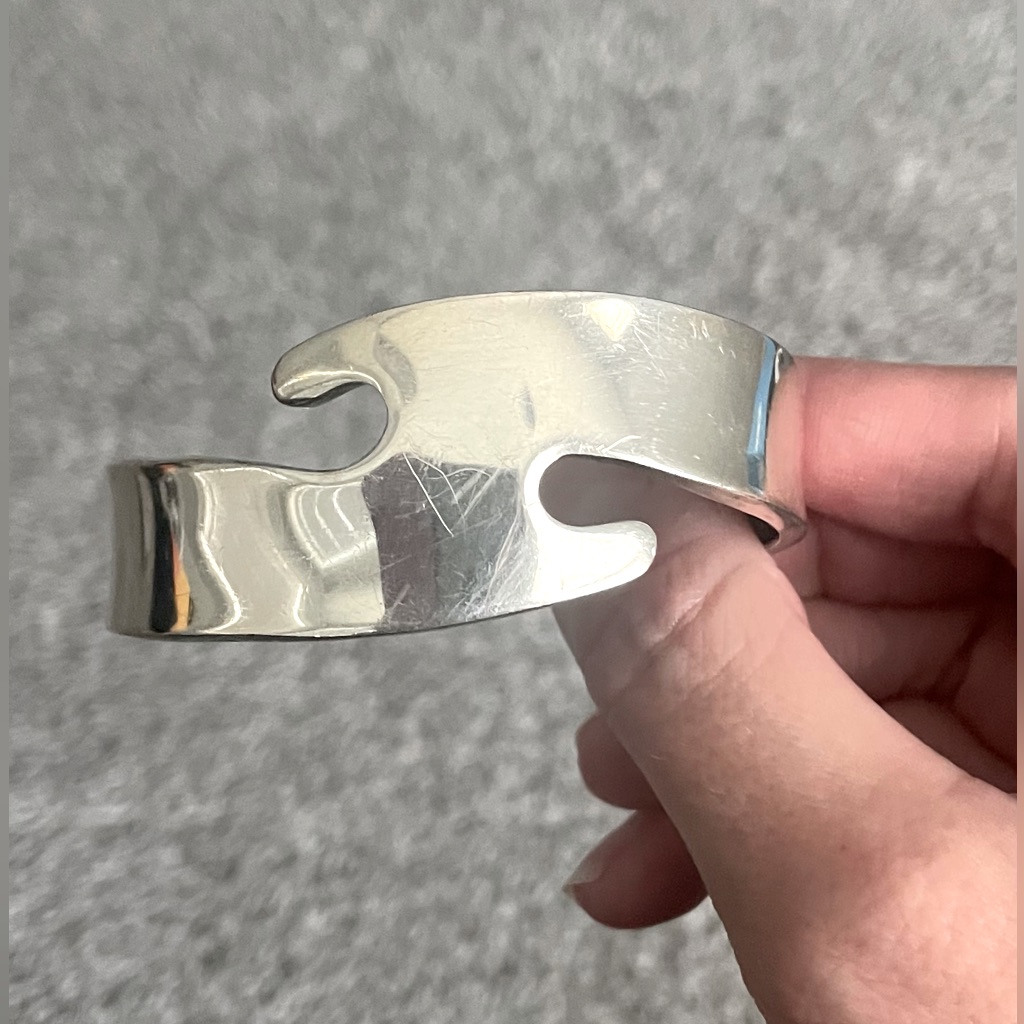 950 Silver Cuff Bangle